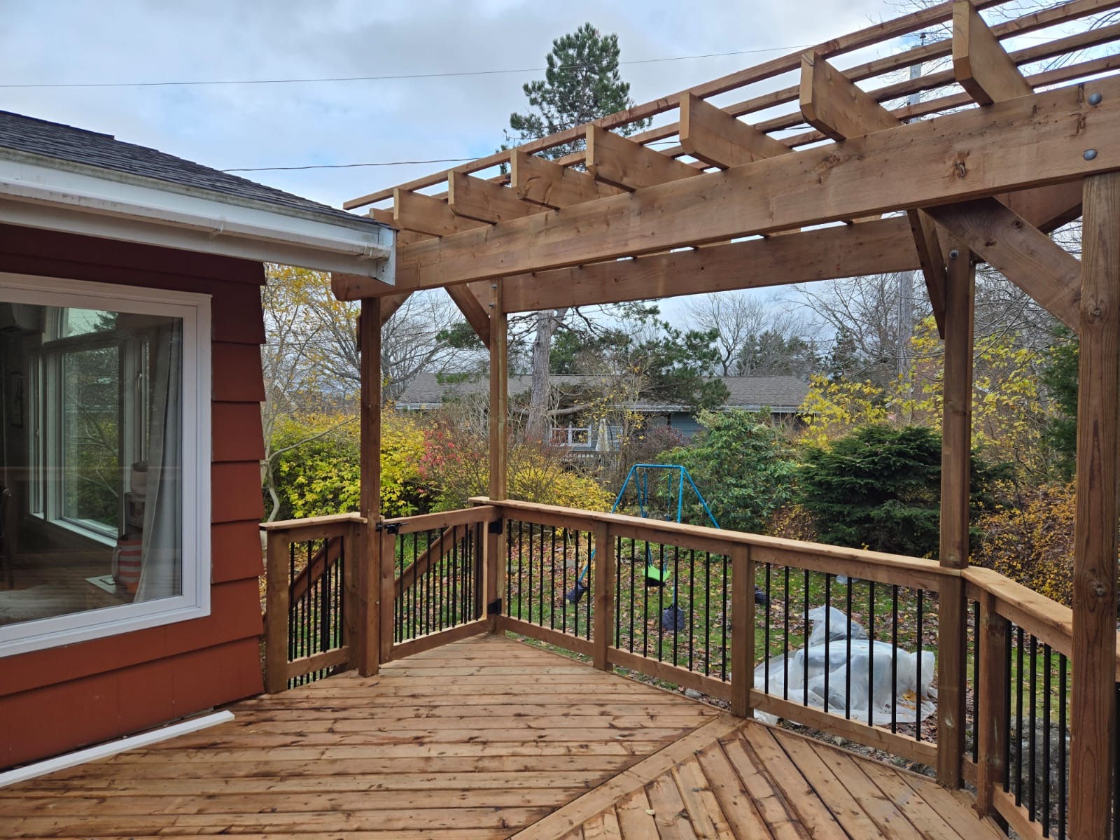 PT Pergola Deck